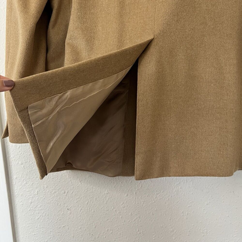 JOSEPH FEISS Mens Camel Hair Blazer Suit Size 46L Sport Coat Casual Jacket - Picture 8 of 12